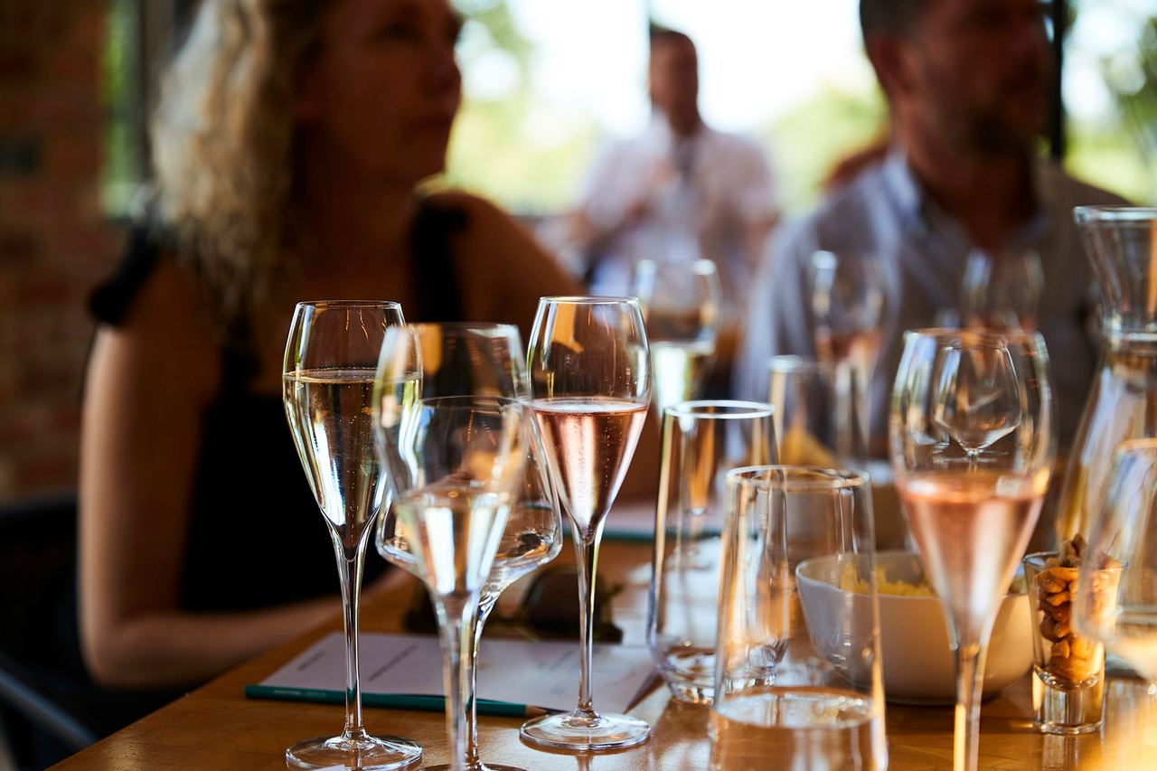 A Friday evening tasting &middot; English rosé from the spring case selection